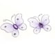 thumbnail image 4 of 150pcs 1.2x0.8 "Mariposas Con Cable De Malla De Brillo DIY Artesanía Decorativa tres Soledad Mariposas de malla brillante, 4 of 10