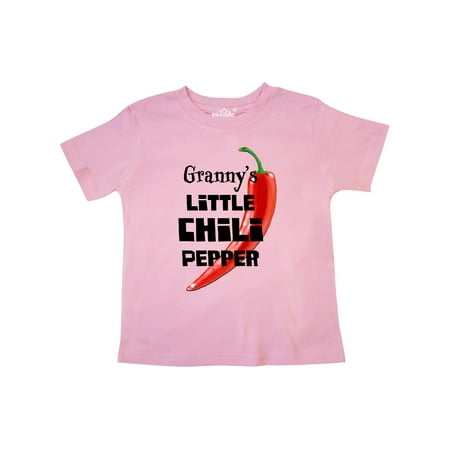 

Inktastic Granny s Little Chili Pepper Gift Toddler Boy or Toddler Girl T-Shirt