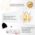 thumbnail image 4 of Uloveido 2 pcs Lesbian Pride Necklaces Set for Men and Women - Dog Tag Gold Stainless Steel Pendant Her Queen SN128, 4 of 7