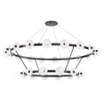 thumbnail image 3 of Hudson Valley Lighting 4262 Austen 30 Light 58" Wide Led Ring Chandelier - Brass, 3 of 4