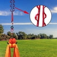 thumbnail image 3 of Aerial Yoga Hammock Daisy Chains - Yoga Swing Rope - Yoga Hanging Trapeze Extension Straps - Height Adjustable Nylon Chain Best for Antigravity Yoga Inversion - Home Indoor Outdoor Mount Ropes, 3 of 7