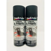 Duplicolor HVP106-2pack Vinyl & Fabric Spray High Performance Flat Black-11 Oz. Aerosol Can