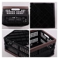 thumbnail image 3 of Yesdate 3-Pack Plastic Folding Baskets, Collapsible Storage Basket/Milk Crate, 15 L C104, 3 of 3
