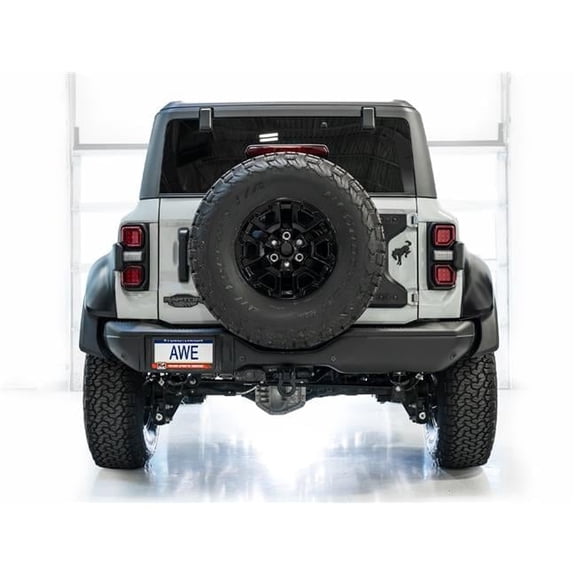 AWE SwitchPath Exhaust for Ford Bronco Raptor - Dual BashGuards