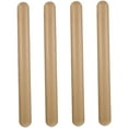 thumbnail image 3 of SHOWERORO 4pcs Percussion Instrument Stick Light Brown Rhythm Training for Students, 3 of 7
