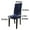 Navy Blue and White, variant on Unique Bargains Stretch Floral Print Dining Chair Cover Gray and Deep Blue M
