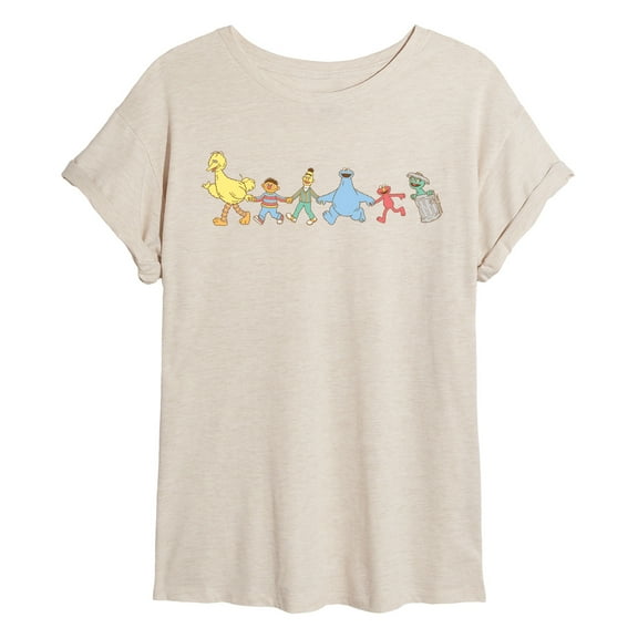 Sesame Street - SS Group Muted - Women's Graphic T-Shirt