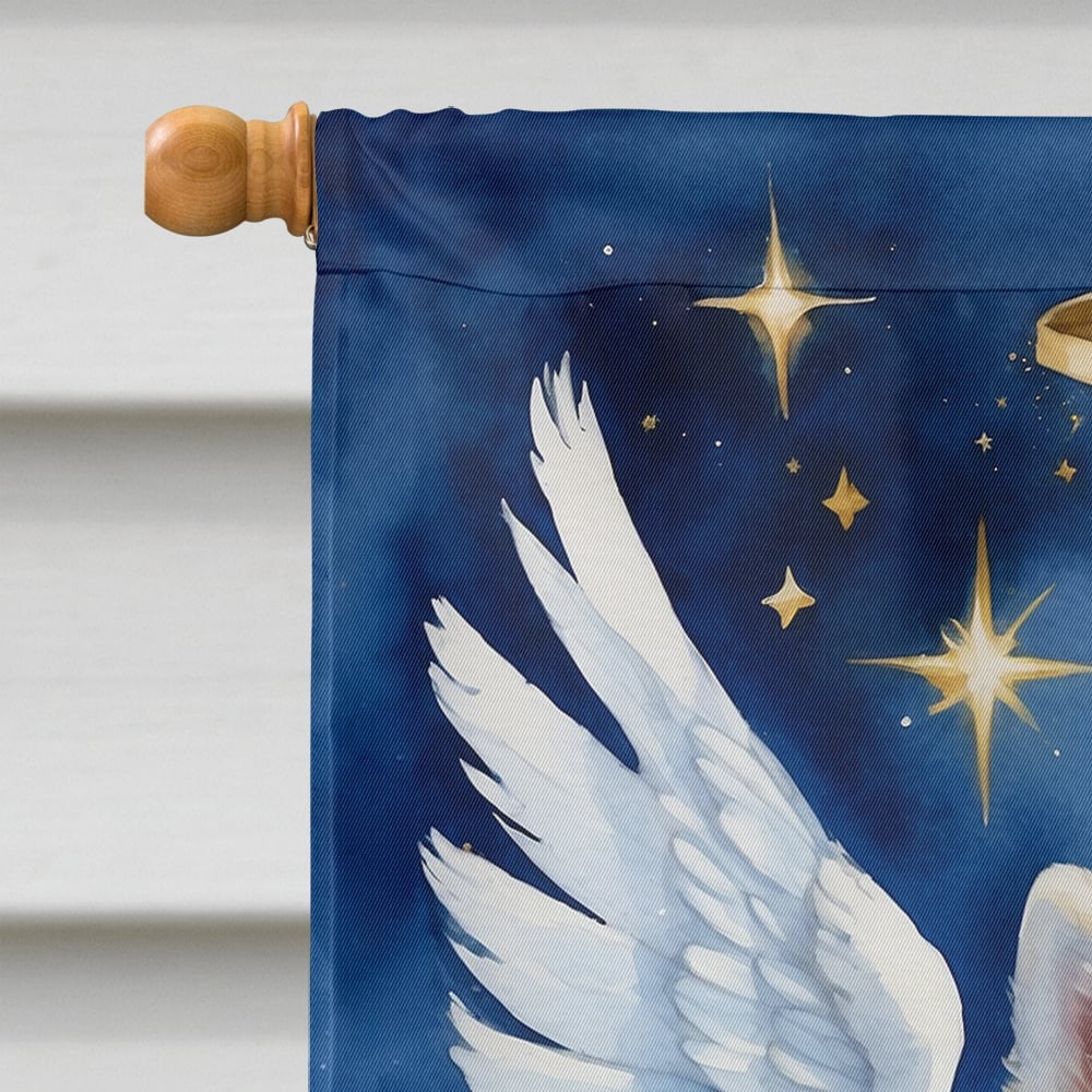 American Eskimo My Angel House Flag 28 in x 40 in