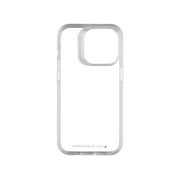 ZAGG Gear4 Crystal Palace Clear Case for iPhone 14 Pro، (13ft / 4m) Drop Protection، Military Grade Polycarbonate Backplate، D30 Edge-to-Edge Protection، Anti-Yellowing، Wireless Charging