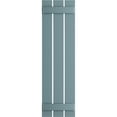 thumbnail image 5 of Ekena Millwork 17 1/8"W x 43"H True Fit PVC Three Board Spaced Board-n-Batten Shutters, Peaceful Blue (Per Pair - Hardware Not Included), 5 of 8