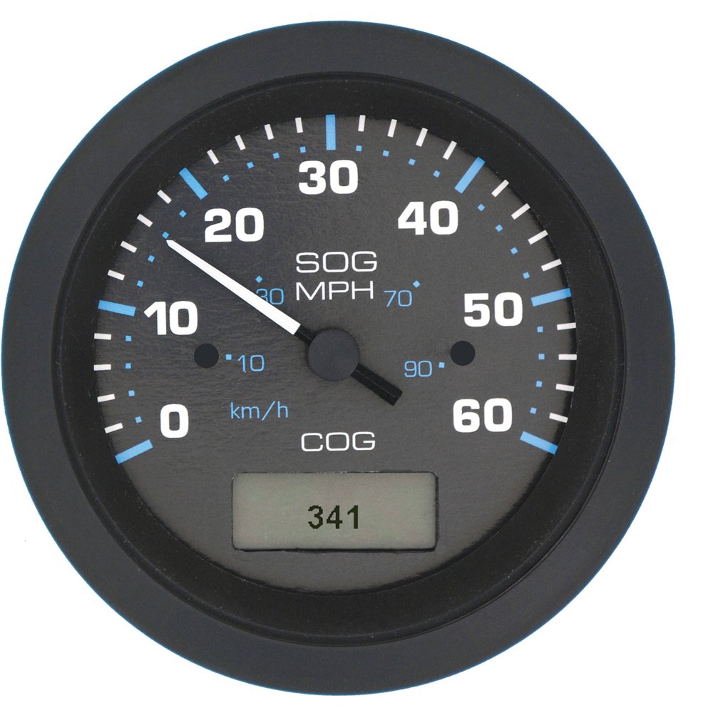 SeaStar Solutions Eclipse GPS Speedometer, 60 MPH