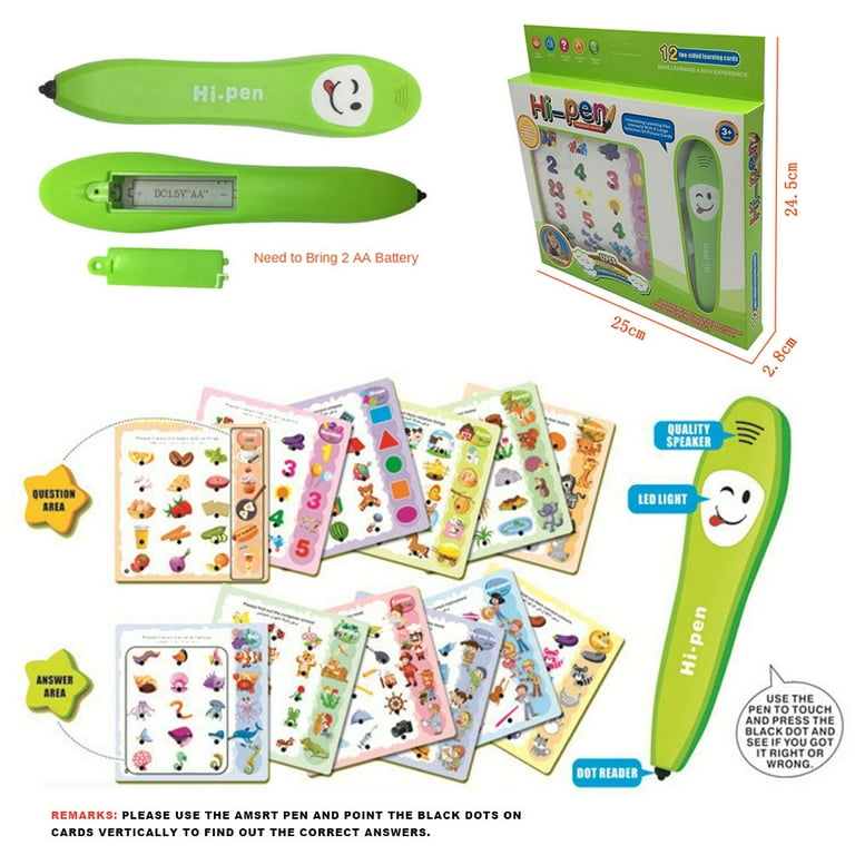 OUSITAID Kids Talking Pen English Early Educational Reading