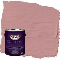 Glidden One Coat Floral Tapestry / Pink Satin Exterior Paint with Primer, 1 Gallon