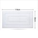 thumbnail image 2 of Covoras baie, antiderapante, absorbente, Poliester, alb, 2 of 6