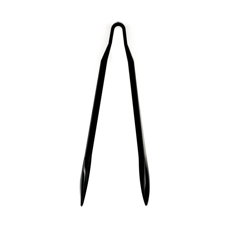 High Temperature Black Salad Tongs Set of 12 High Temperature Black Salad Tongs Set of 12
