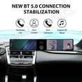 thumbnail image 4 of SNATEEN Dual 12.3 inch Carplay Screen/Radio/Multimedia Player for Lexus NX 200t 300 300h 2015-2018 Universal Car Navigation/GPS Upgrade Headunit Android Display 1080P Touch Screen Replace System, 4 of 13