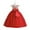 Red, variant on XBASW Baby Kids Princess Long Dress Sleeveless Sequins Wedding Dresses Toddler Prom Puffy Tulle Tutu Party Gown for Girls 4-12 Years