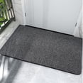 thumbnail image 2 of Kearding Alfombrillas rectangulares para pies, alfombrillas lavables absorbentes de agua para interiores, alfombrillas antideslizantes de seguridad para Juegos de accesorios de baño Gris Kearding HA067310-01, 2 of 6