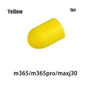 1/2pcs 10 Colors Accessories Electric Scooter For Xiaomi M365 Scooters Parts Tripod Side Support Feet Protective Cover Foot Support Sleeve YELLOW 1PC