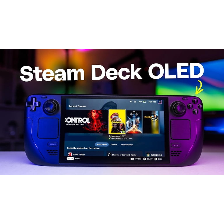 Valve Steam Deck 1TB Upgraded Handheld Gaming Console with Carring