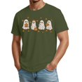 thumbnail image 4 of Mens Halloween Shirt Spooky Ghost Print Graphic Halloween T Shirts Round Neck Short Sleeve Halloween Costume, 4 of 5