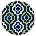 thumbnail image 1 of Safavieh Chatham Tapis Contemporain Bleu Foncé - Rond 3 Pieds, 1 of 5