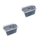 thumbnail image 4 of Inteprter Cajas de almacenamiento de plástico duraderas y elegantes para nevera para cocina de moda, opciones ecológicas disponibles, cesta de Type3 NO3, 4 of 6