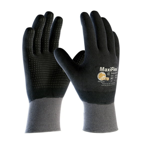 MaxiFlex 34-846 Gloves with Nitrile Micro-Foam Grip on Full Hand (Dz)