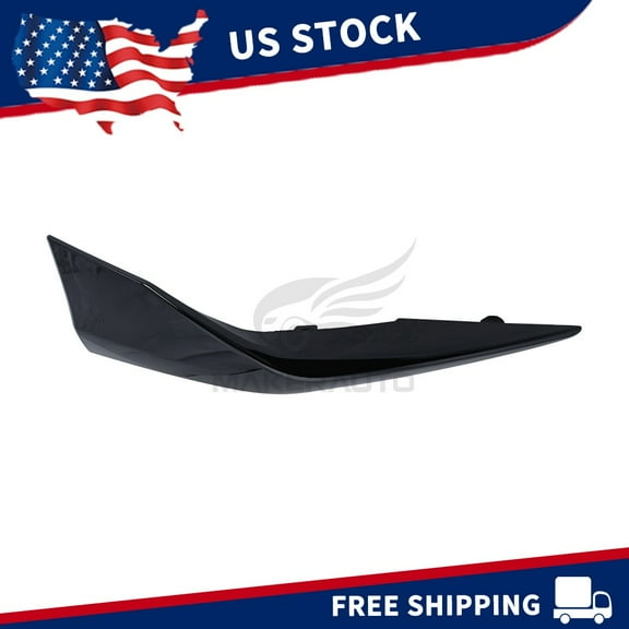 For 2025 Toyota Camry SE Front Lower Bumper Right Side Trim Molding Matte Black
