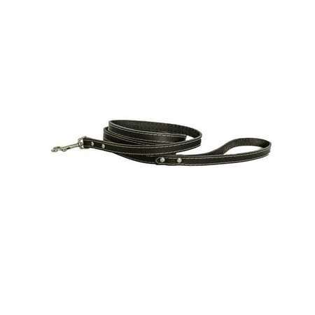 UPC: 0688474604179 | Euro-Dog Leash Affordable European Luxury Black Soft Leather Dog Lead Made in USA