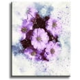 thumbnail image 2 of Purple Flowers Picture on Stretched Canvas, Wall Art D?cor, Ready to Hang, 2 of 4
