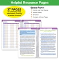 thumbnail image 6 of Global Datebooks Secondary Student Planner AY 2026-2027 - Matrix Style - 5.5"x8.5" (Triple Stripe), 6 of 9