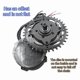 thumbnail image 3 of 104BCD Chainring Spider Converter for for BBS01 BBS02 G340 Replacement Chainring Adapter Ebike Parts-40T, 3 of 5