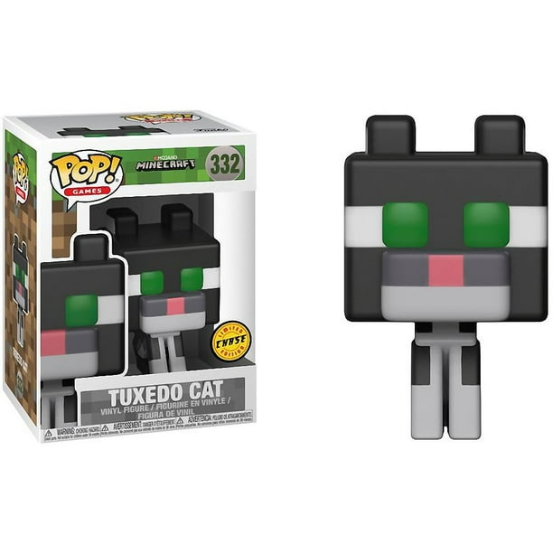 Minecraft Funko POP Vinyl Figure: Tuxedo Cat (Chase) - Walmart.com - Walmart.com