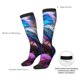 thumbnail image 4 of Balery Beautiful Flower Blue Bird Calcetines novedosos Calcetines deportivos Calcetines hasta la rodilla Calcetines de algodón Calcetines originales y geniales, 4 of 6