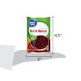 Great Value, No Salt Added, Canned Black Beans, 15 oz Can