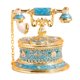 thumbnail image 1 of Caja de baratija para joyería, organizador de joyas, figura de teléfono, caja de coleccionista para decoración del hogar con anillos con bisagras, pen azul, 1 of 8