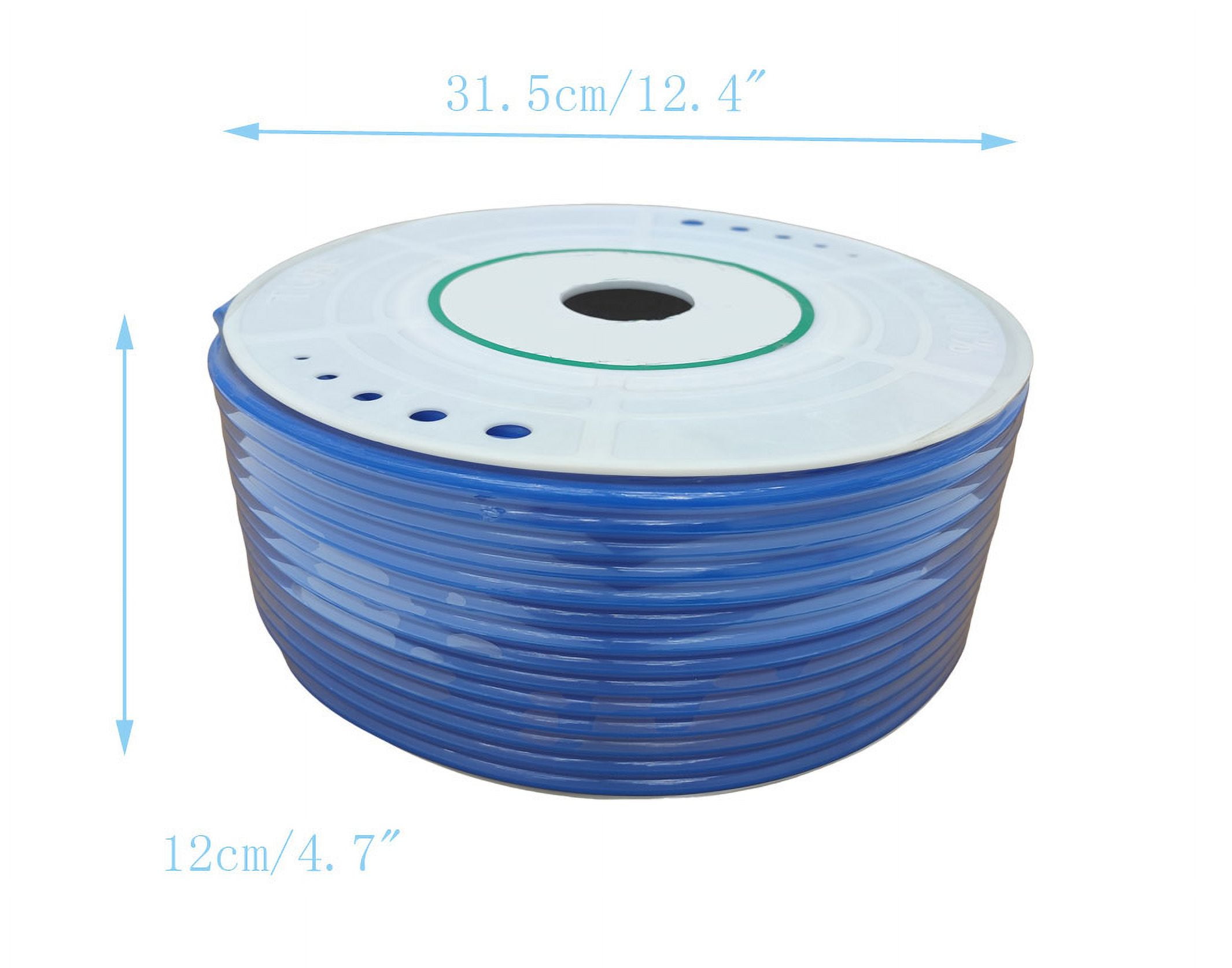 Air Compressor Hose High-Pressure Air Pipe Reel 0.31*0.19 Inch 328Ft
