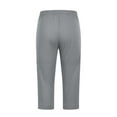 thumbnail image 6 of Lenpel Capri Leggings for Girls Toddlers Soft Comfy Elastic Waist Slim Lounge Yoga Pants Casual Cropped Capris Tights, 6 of 7