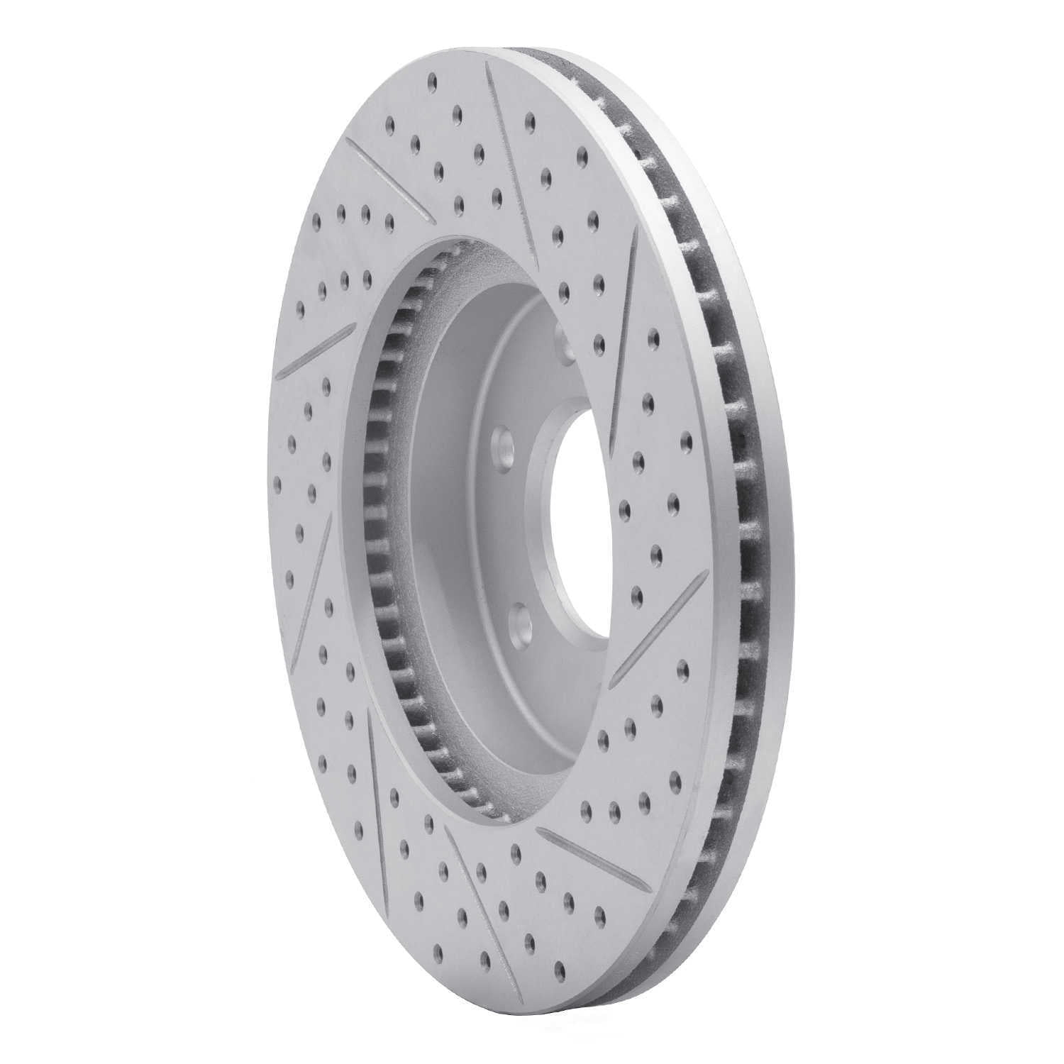 Dynamic Friction Company 830-47069L DFC Geoperformance Rotor - Drilled and Slotted