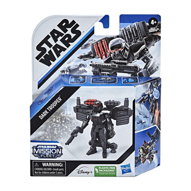 Figura de acción Star Wars Mission Fleet Dark Trooper Hasbro Dark Trooper 2.5 pulgadas