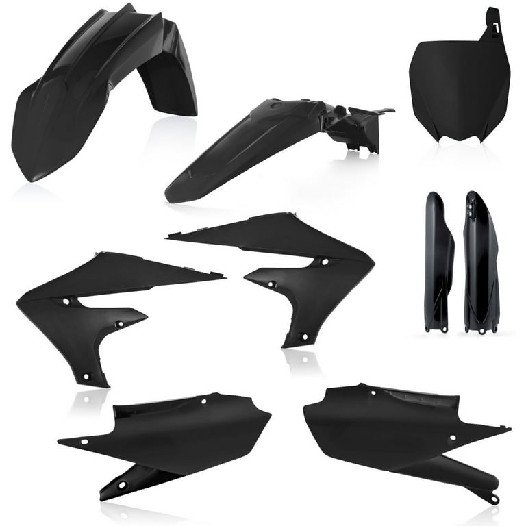 Acerbis Full Plastic Kit Black 2685920001 - Walmart.com
