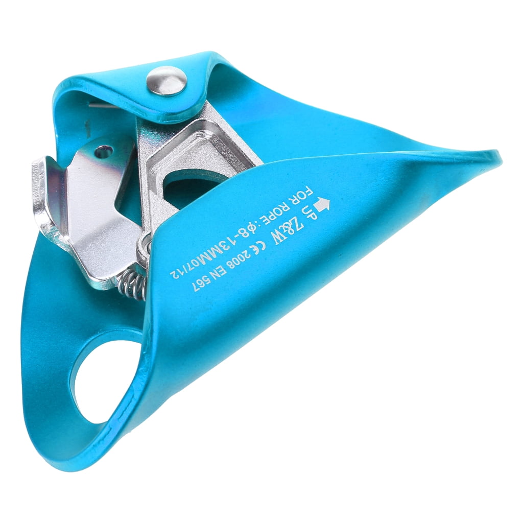Outdoor Rock Climbing Abdominal Chest Ascender Rope Clamp Lightweight Mountaineering Equipment Fall Protections Device