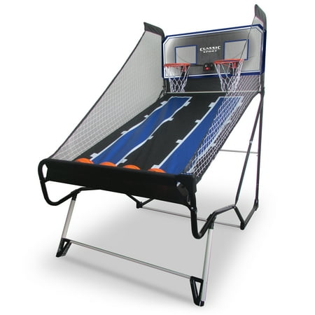 Classic Sport Stop & Pop Foldable Basketball Shootout Game, 47.5 in Wide