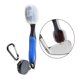 thumbnail image 4 of Cepillo duradero para palos de golf, limpiador de ranuras, accesorios de golf retráctiles con mosquetón para ejercicio al aire libre, bolsa de golf, azul Sunnimix cepillo de golf, 4 of 7