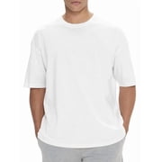 Men's Graphic Tees 3D Animal Printed Crew Neck T Shirts Short Sleeve T-Shirts Casual Summer Streetwear White B 3XL