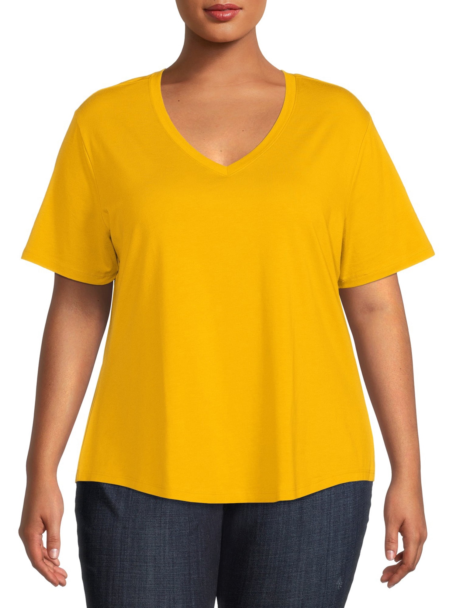 terra & sky v neck t shirt