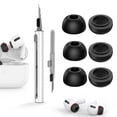 thumbnail image 1 of Almohadillas viscoelásticas de repuesto para AirPods Pro, color negro, 1 of 7