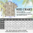 thumbnail image 4 of Netecom Bread Pattern Hawaiian Shirt for Men, Vintage Style, Button Down Summer Beach Short Sleeve, S-5XL, 4 of 6