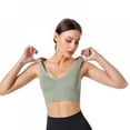 thumbnail image 4 of Sport Bra Tank Tops for Women High Support - Running Bra without Steel Ring Moisture Absorption Fitness Yoga Sports Underwear, 4 of 9